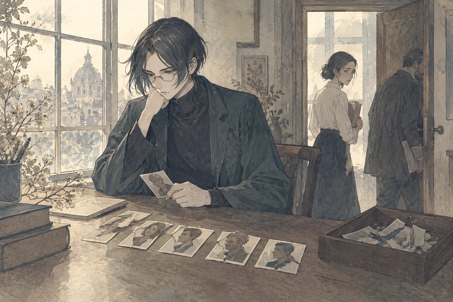 Ilustración de escena de corte y reducción.