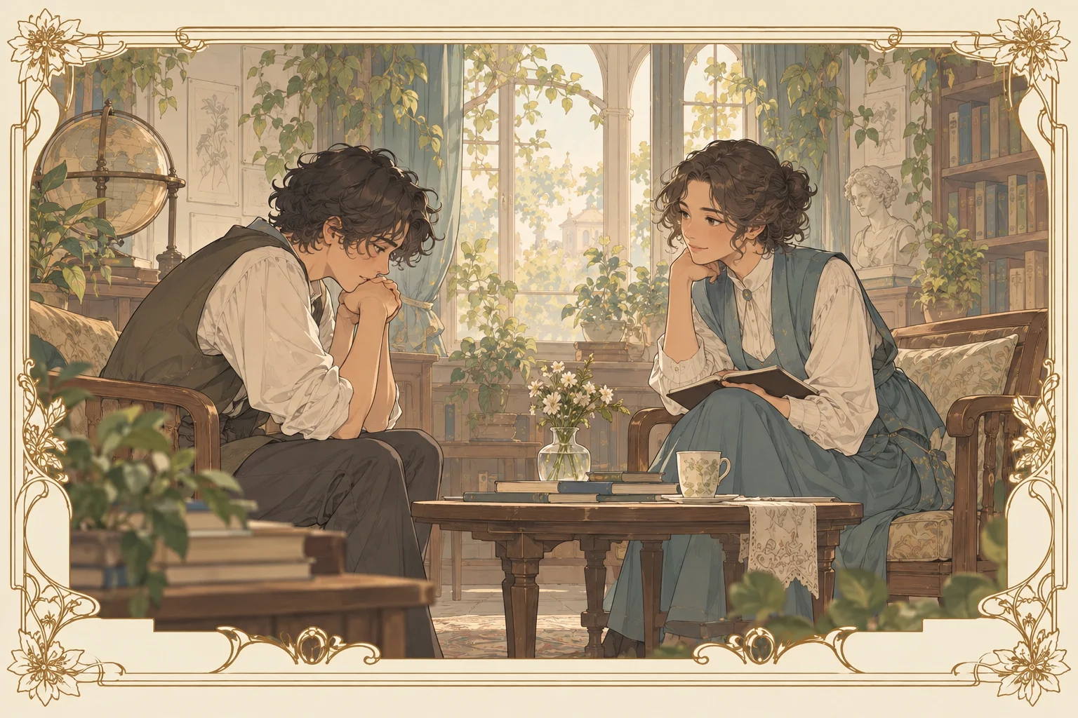人間尊重の心理学の場面イラスト