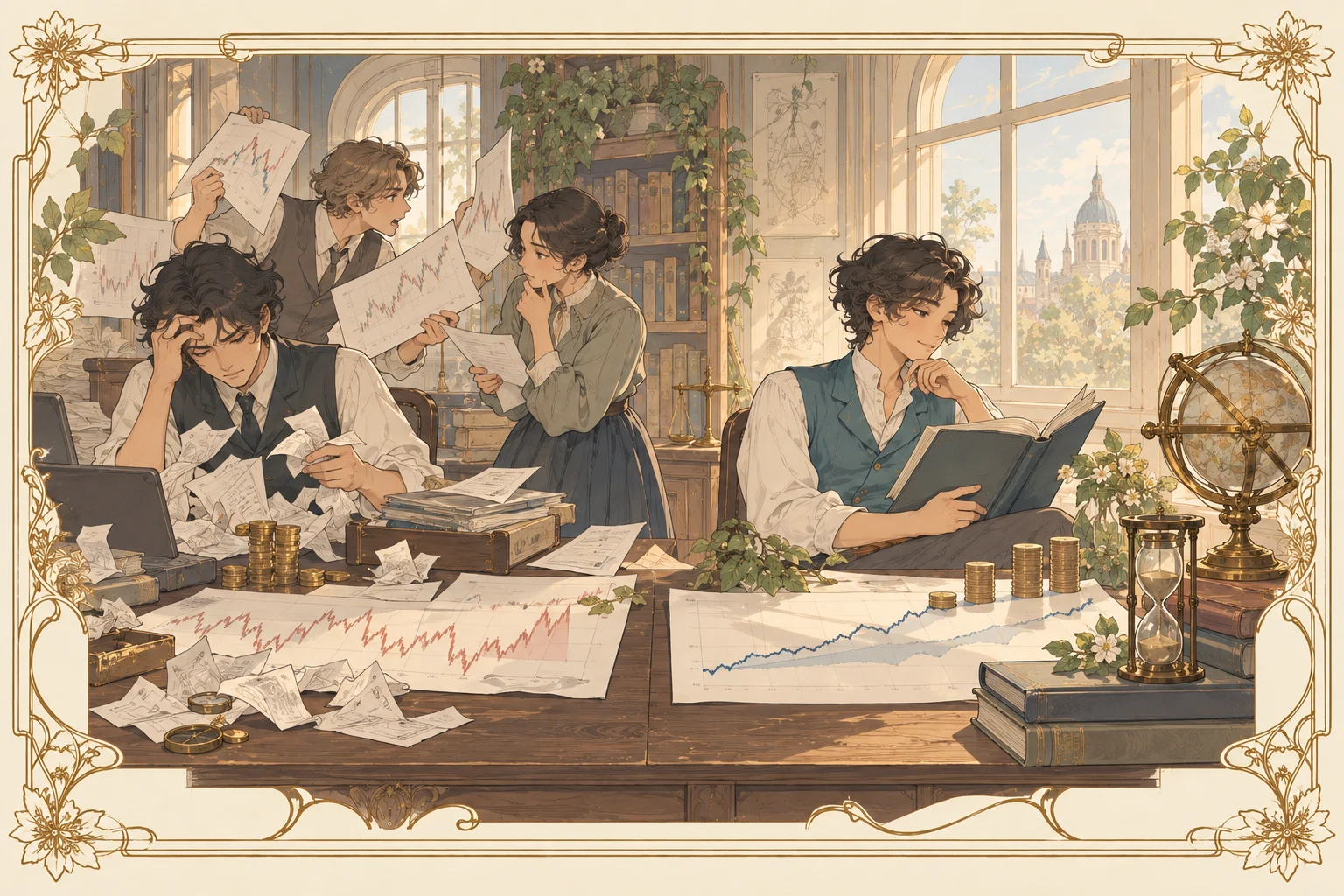 敗者のゲームの場面イラスト
