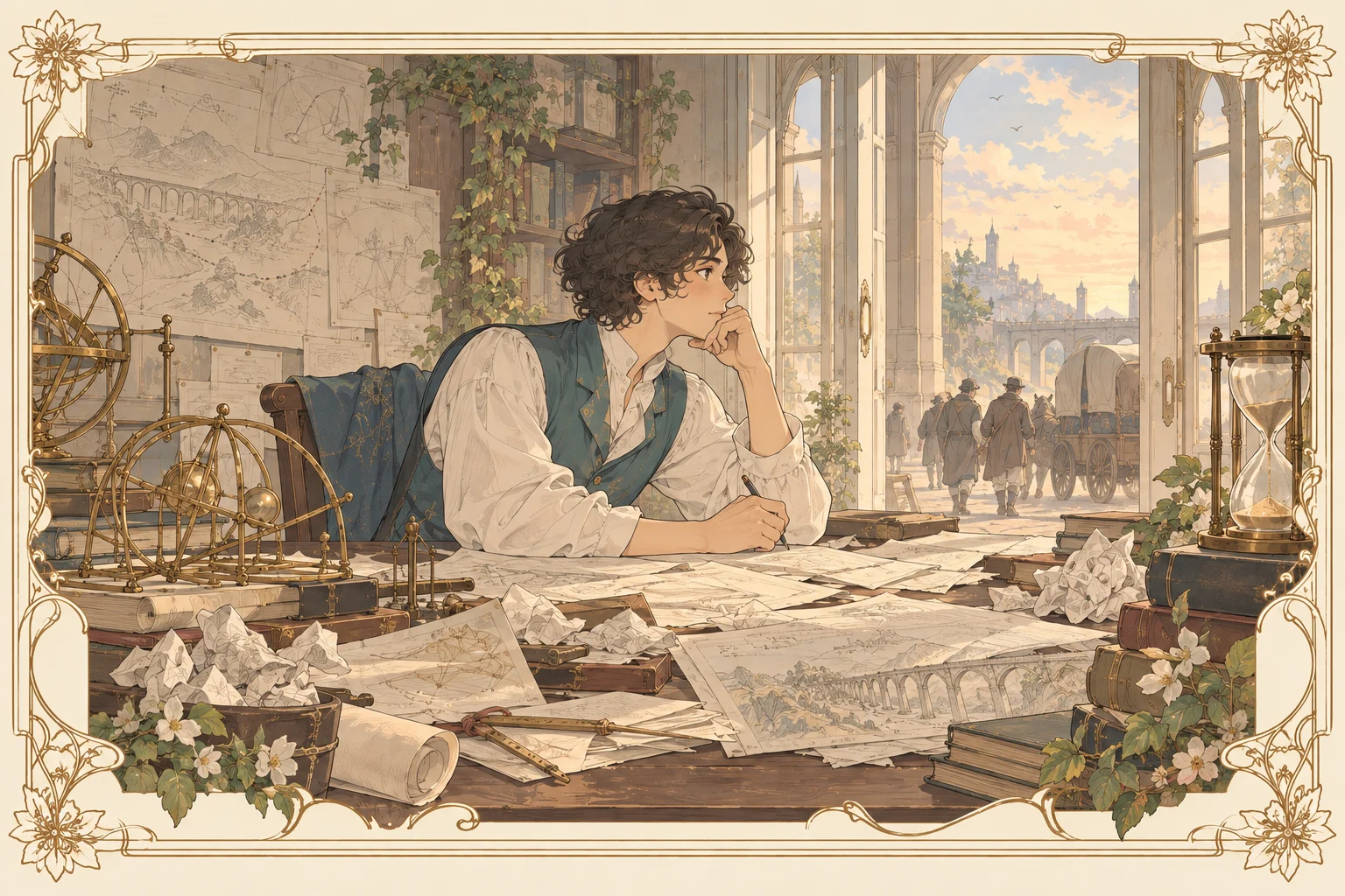 正しいまま動かないの場面イラスト