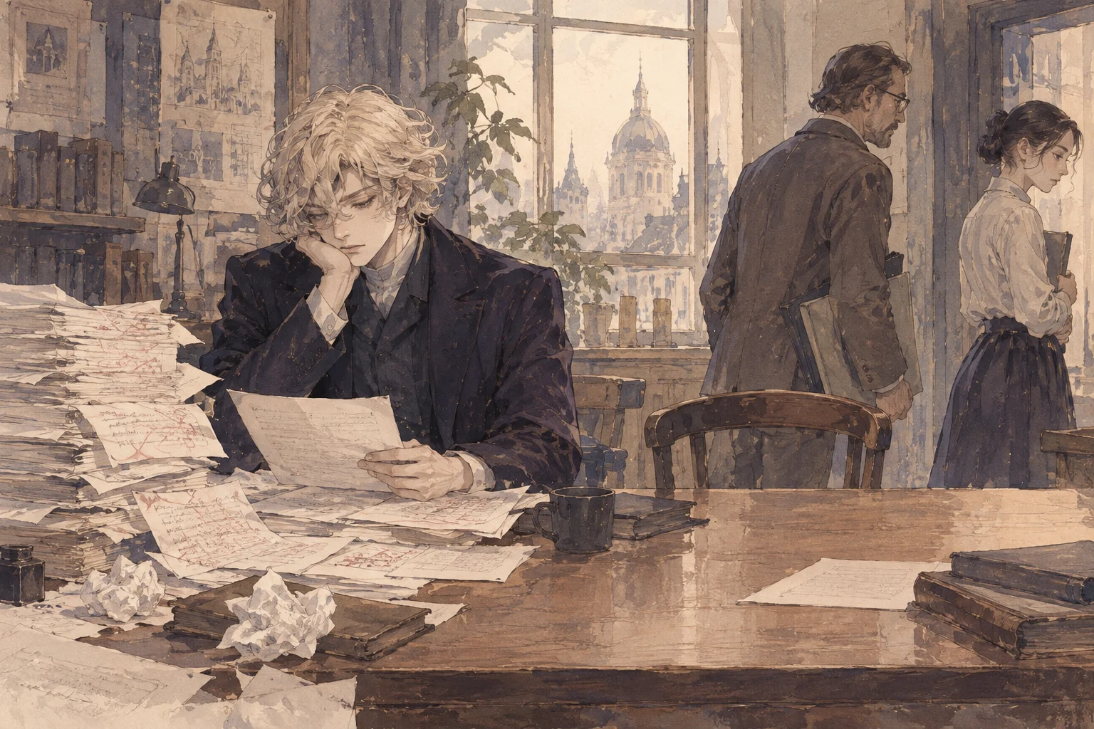 Scene illustration of “Only the truth remains”