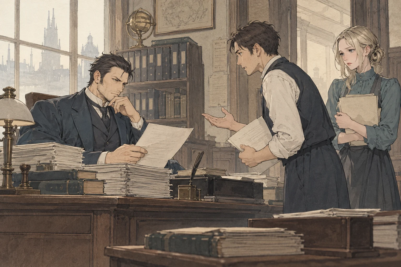Scene illustration of “Standards become objectives”
