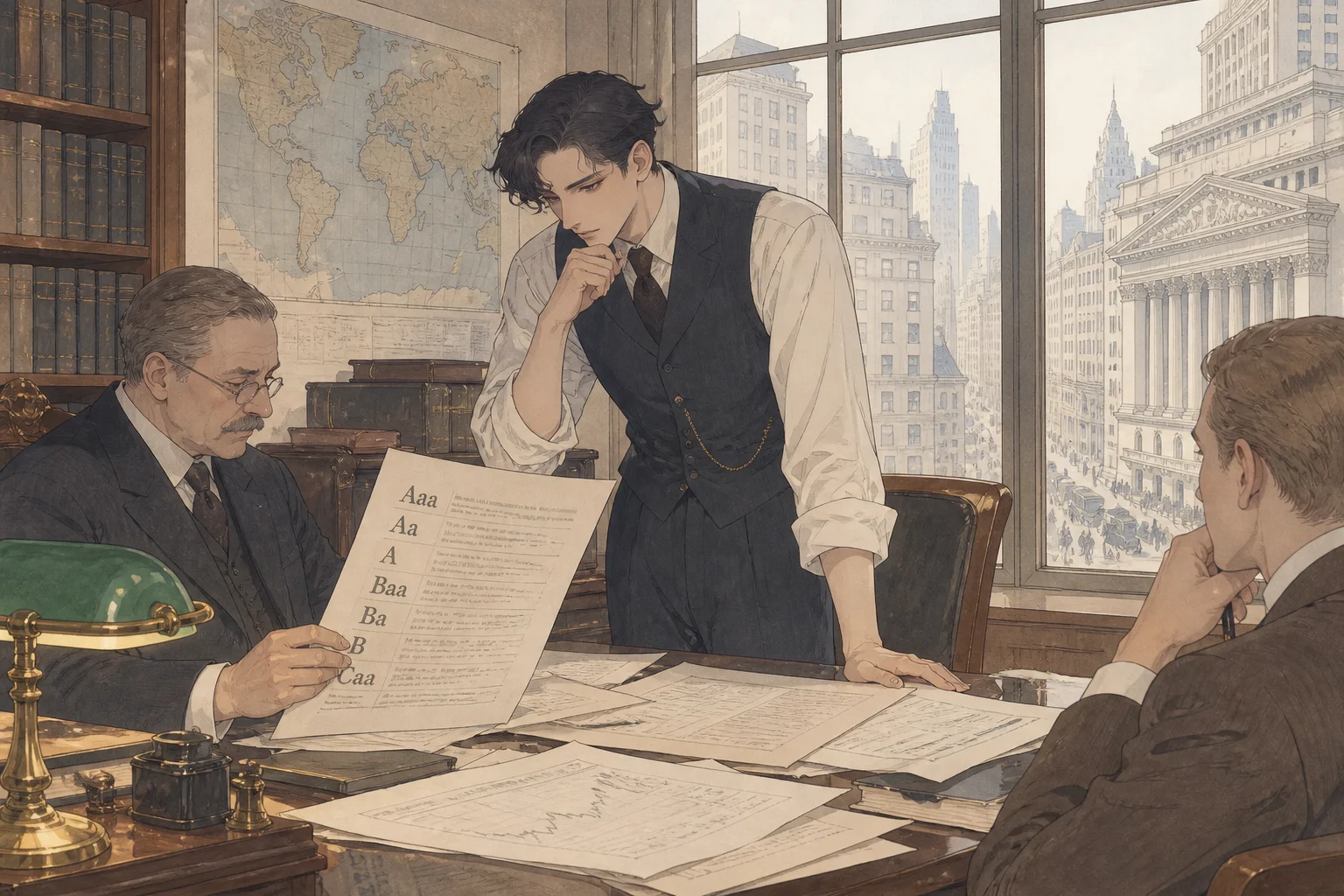 Moody's scene illustration