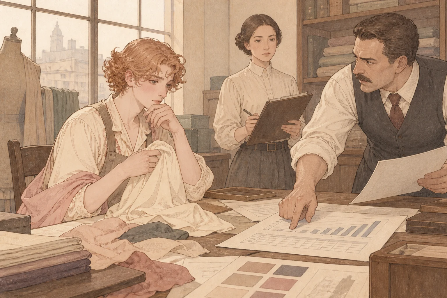 Scene illustration of "I can't explain the feeling"