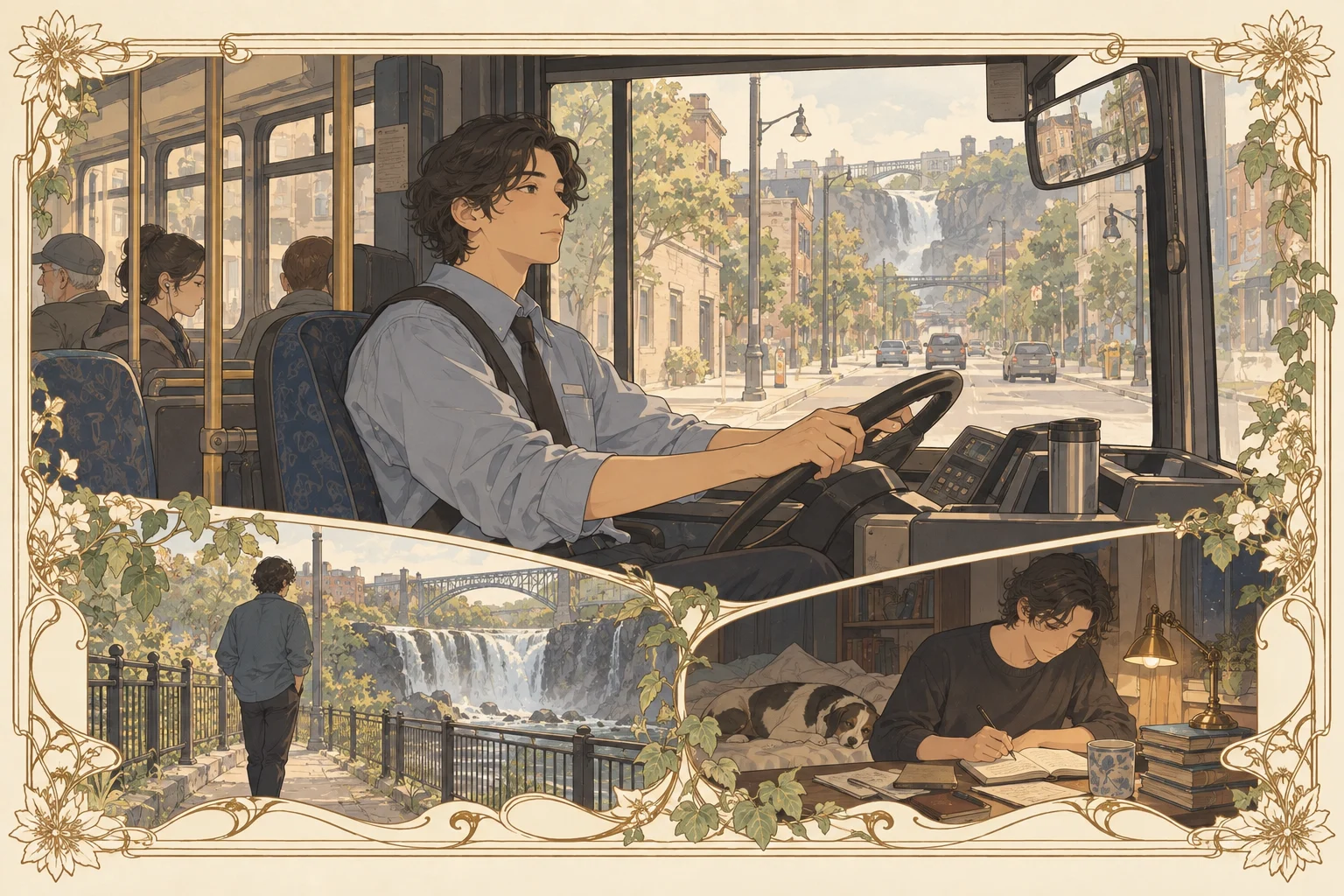 パターソンの場面イラスト