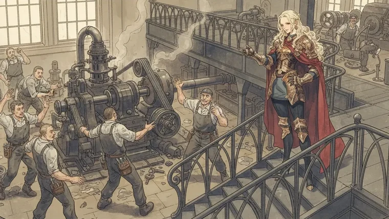 SLE-D Conqueror — A moment in the day
